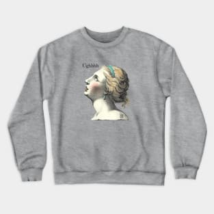 Exasperated Godess - Novis Imaginibus Crewneck Sweatshirt